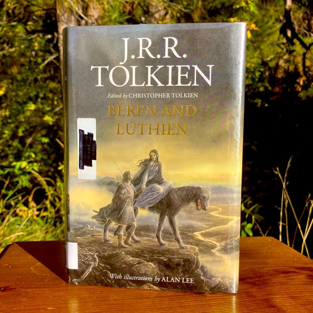 J.R.R. Tolkien 'Beren and Lúthien' Book - Gray Cover